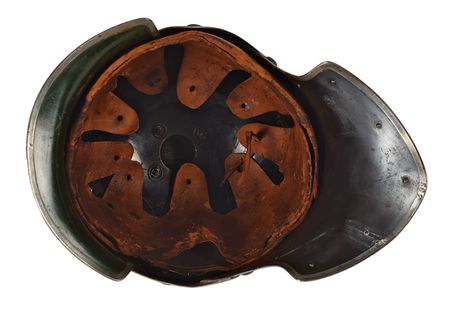 Lot #411 World War I Helmet: Imposing WWI Jager zu Pferde helmet - Image 3