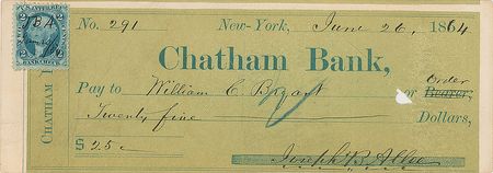 Lot #632 William Cullen Bryant - Image 2