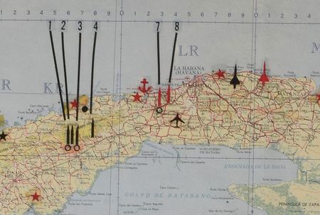 Lot #175 John F. Kennedy: President Kennedy's 'victory map' used during the Cuban Missile Crisis - Image 6