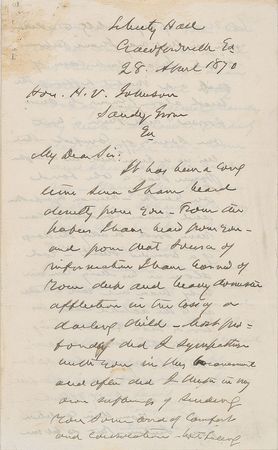 Lot #430 Alexander Stephens - Image 1