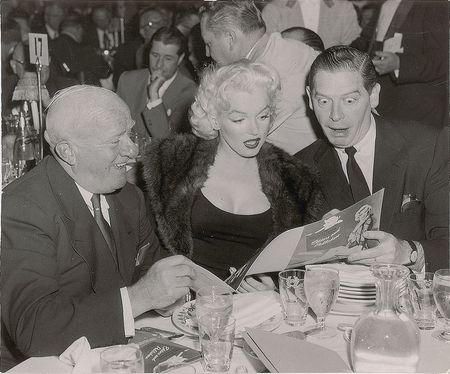 Lot #956 Marilyn Monroe and Milton Berle Photograph - Image 1