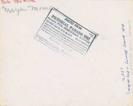 Lot #952 Marilyn Monroe and Arthur Miller Photograph - Image 2