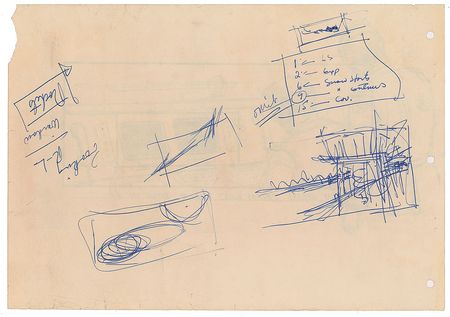 Lot #36 Meteor Storyboard: Artist storyboard for the film Meteor - Image 4