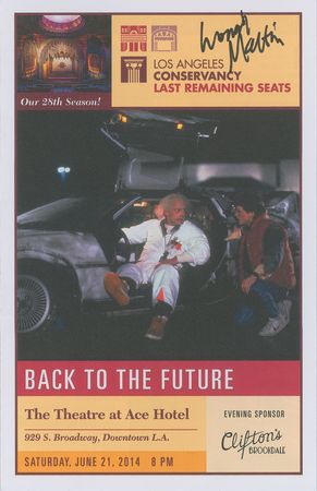 Lot #13 Back to the Future Signed Script Script - Image 7