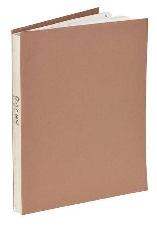 Lot #972 Rocky Signed Script Script - Image 2