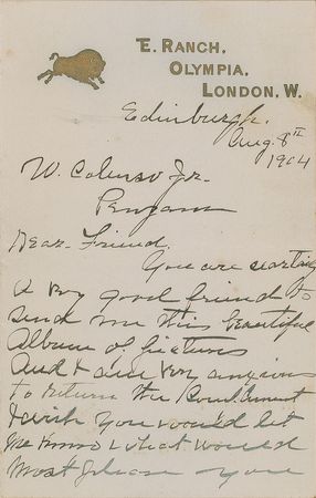 Lot #317 William F. ‘Buffalo Bill’ Cody: 