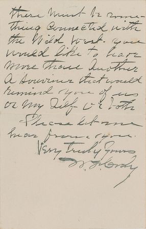 Lot #317 William F. ‘Buffalo Bill’ Cody: 