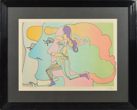 Lot #548 Peter Max Lithograph - Image 1