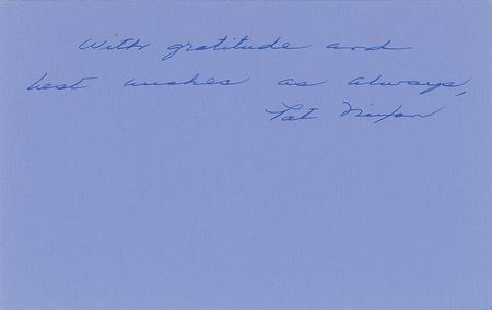 Lot #223 Pat Nixon - Image 2