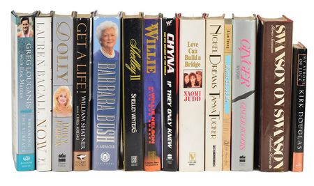 Lot #888 Celebrity Signed Books Books - Image 1