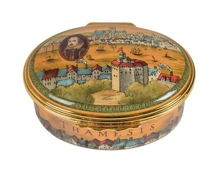 Lot #654 William Shakespeare Enamel Boxes - Image 7