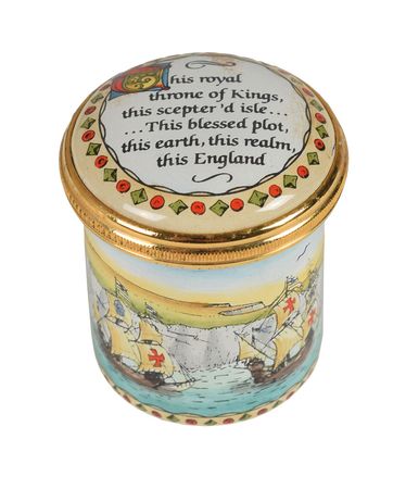 Lot #654 William Shakespeare Enamel Boxes - Image 10