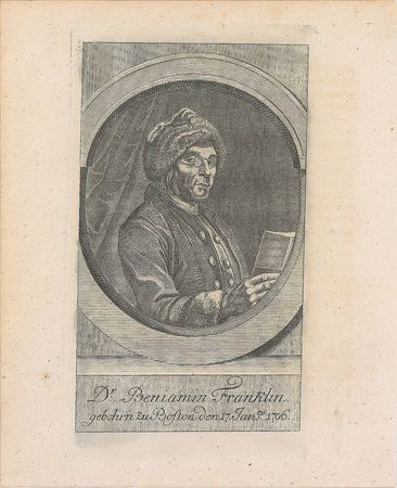 Lot #421 Benjamin Franklin and Robert Rogers Engravings - Image 2