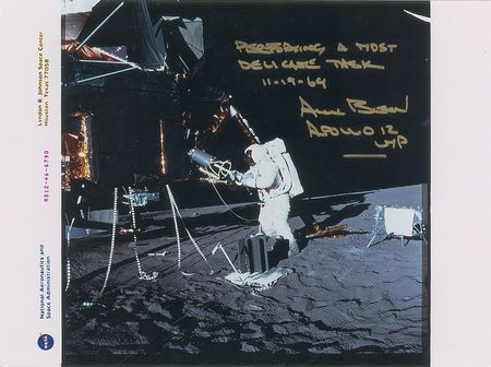 Lot #6445 Alan Bean Signed Photographs - Image 1