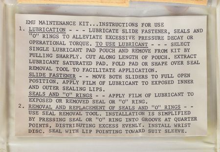 Lot #6259  Apollo EMU Maintenance Kit - Image 2