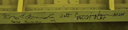 Lot #6262  Apollo Saturn 1B Signed Rocket Panel  - Image 13
