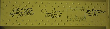 Lot #6262  Apollo Saturn 1B Signed Rocket Panel  - Image 14