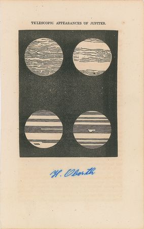 Lot #8168 Hermann Oberth Set of (4) Signed Items - Image 2