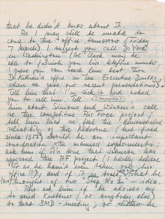 Lot #6059 Wernher von Braun 1958 Autograph Letter Signed - Image 2