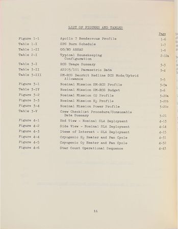 Lot #6292 Dave Scott Training-Used Apollo 7 Flight Plan - Image 4