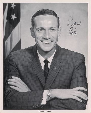 Lot #6289  Apollo 7 Signed Photographs - Image 1