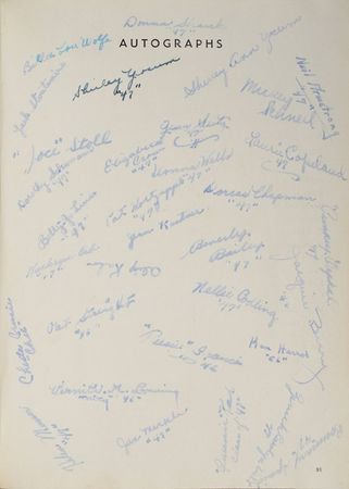 Lot #6335 Neil Armstrong Signed 1946 High School Yearbook - Image 2