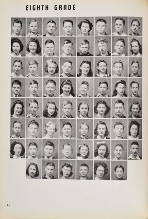 Lot #6333 Neil Armstrong 1943 High School Yearbook - Image 1