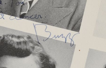 Lot #6337 Buzz Aldrin Signed 1947 High School Yearbook - Image 2