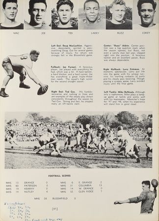 Lot #6337 Buzz Aldrin Signed 1947 High School Yearbook - Image 3