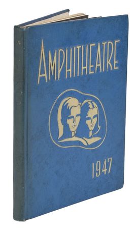 Lot #6337 Buzz Aldrin Signed 1947 High School Yearbook - Image 7