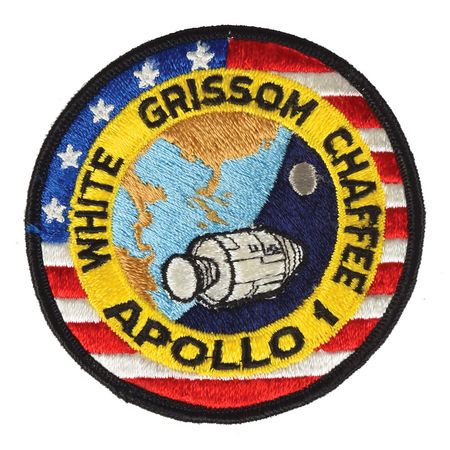 Lot #6280 Deke Slayton's Apollo 1 Patch - Image 1