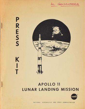 Lot #6392  Apollo 11 Press Kit - Image 3