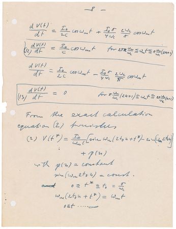 Lot #6049 Hans Hosenthien Handwritten Papers - Image 1