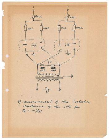Lot #6049 Hans Hosenthien Handwritten Papers - Image 2