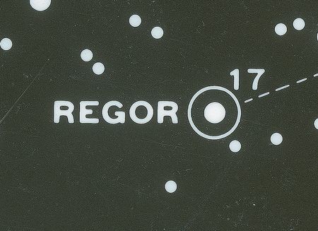 Lot #6505  Apollo 14 Training Lunar Orbit Star Chart - Image 2