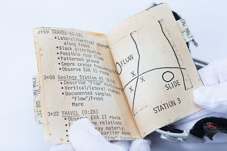 Lot #6494  Apollo 15 EVA Training Cuff Checklist - Image 3
