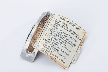 Lot #6494  Apollo 15 EVA Training Cuff Checklist - Image 5