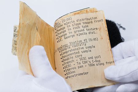 Lot #6494  Apollo 15 EVA Training Cuff Checklist - Image 12