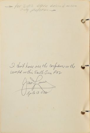 Lot #6451  Apollo 13 Lunar Module Contingency Checklist - Image 5