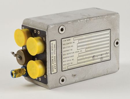 Lot #6254  Apollo Command Module Block II Earth Landing Sequence Controller - Image 1