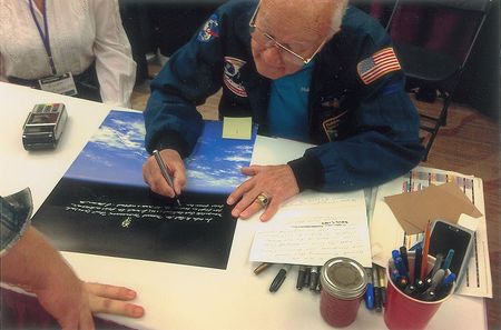 Lot #6715 Bruce McCandless Signed Photograph - Image 2