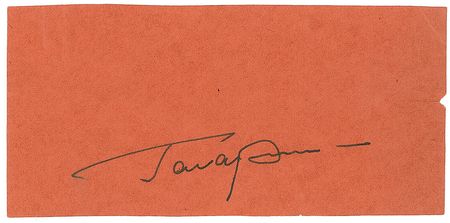 Lot #6067 Yuri Gagarin Signature - Image 2