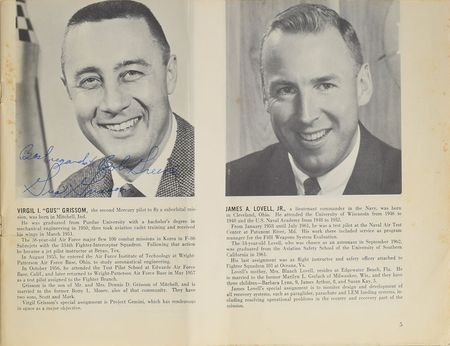Lot #6146 Gus Grissom and John Young - Image 1