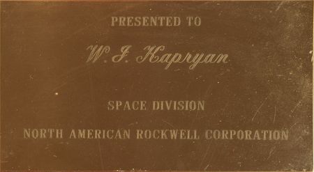 Lot #6181 Walter Kapryan's Command Module Desk Model - Image 2