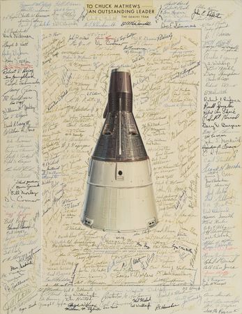 Lot #6140  Gemini Multi-Signed Presentation - Image 1