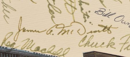 Lot #6140  Gemini Multi-Signed Presentation - Image 3