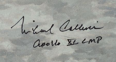 Lot #6382 Michael Collins Signed Canvas Print - Image 2