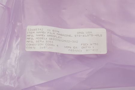 Lot #6668  Flown Arriflex Film Magazine - Image 5