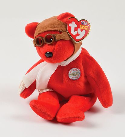 Lot #6690  SpaceShipOne Flown Beanie Baby - Image 1