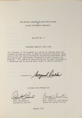 Lot #6620 Bill Pogue's Skylab Experience Bulletin Collection - Image 3